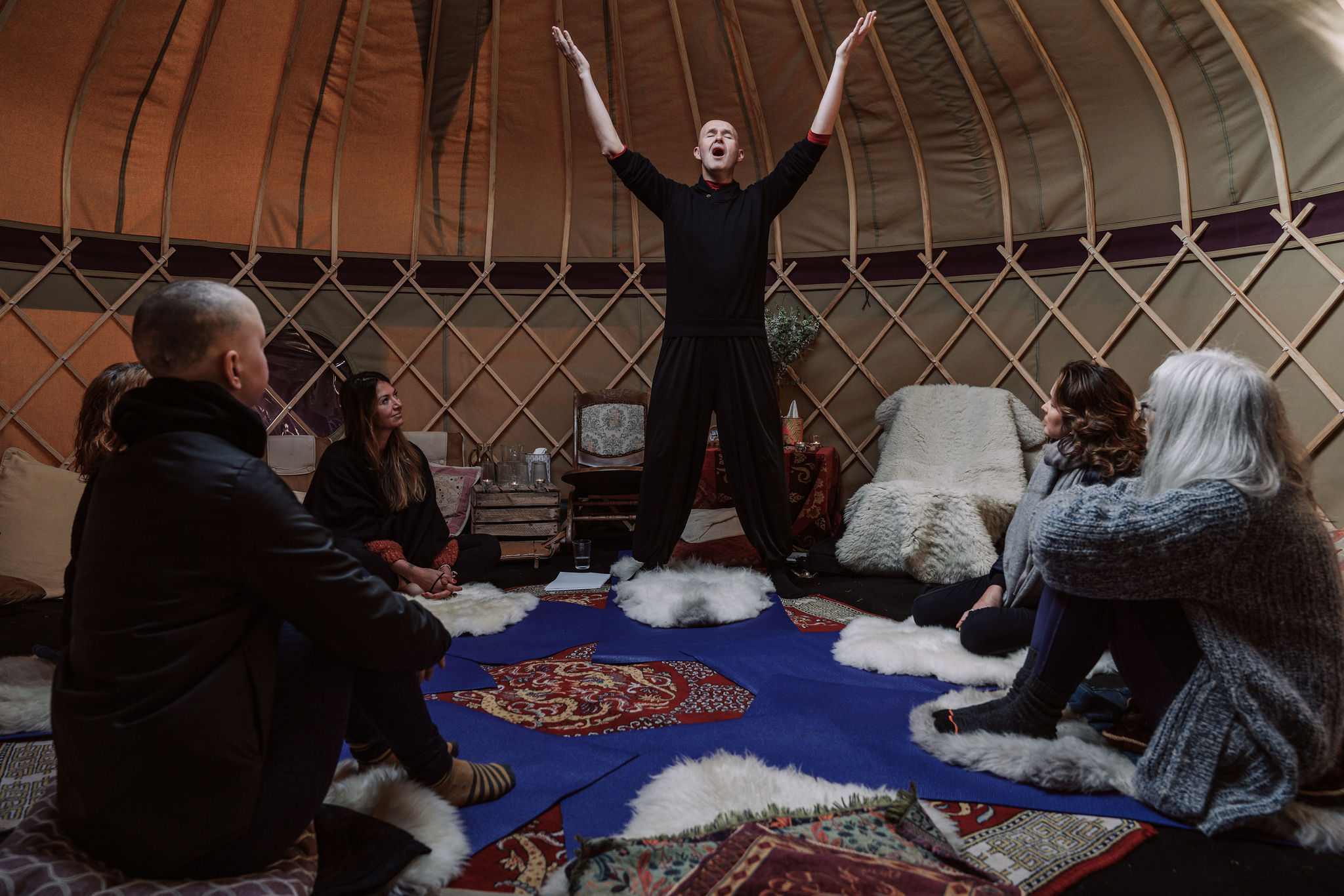Indoor ritual scene - Branding photography by Sonder Moments Media