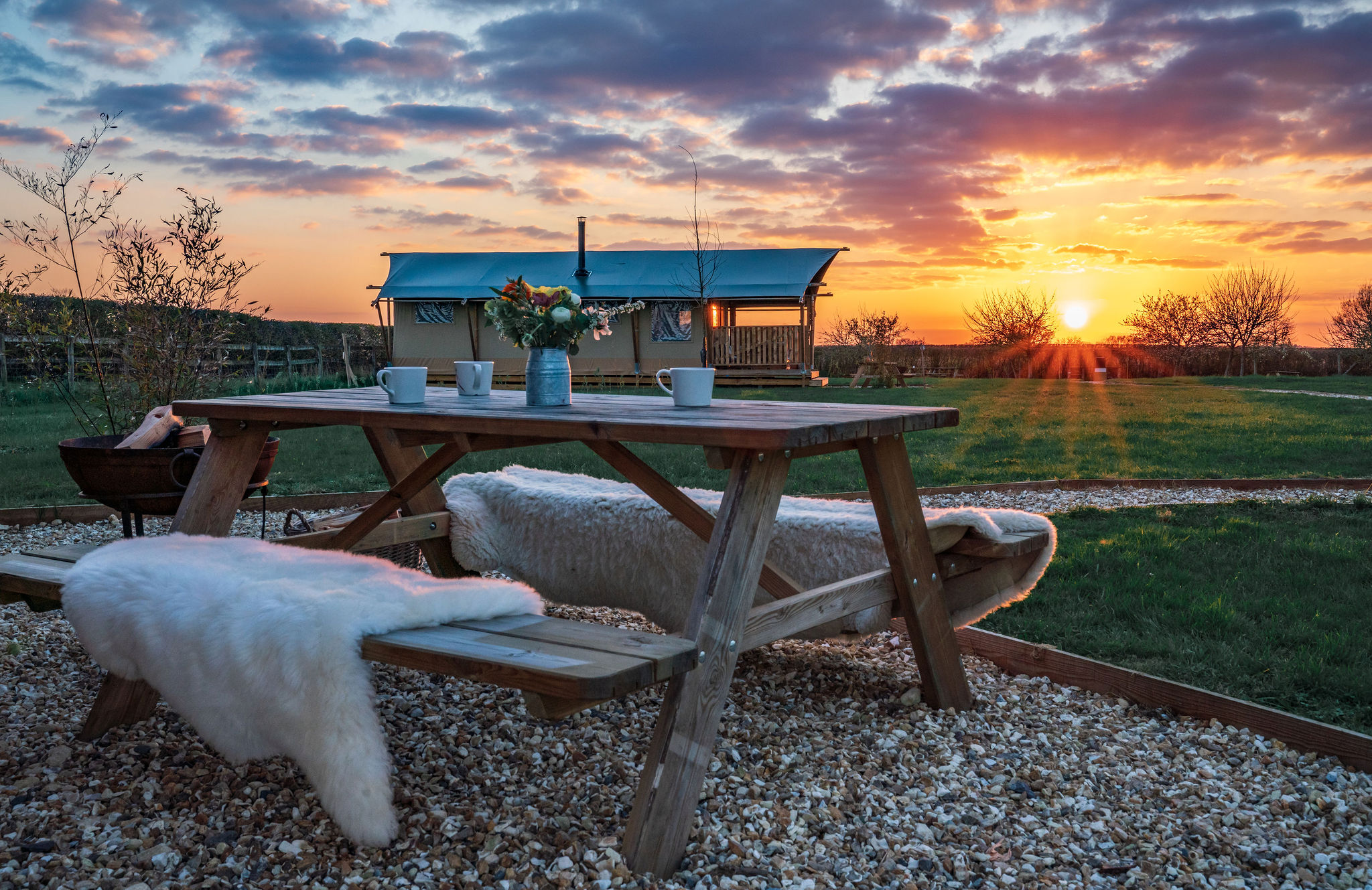 Outdoor dining setting - Branding photography by Sonder Moments Media
